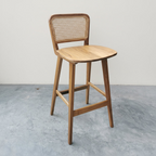 Bingin Low Back Bar Stool (60-75cm)