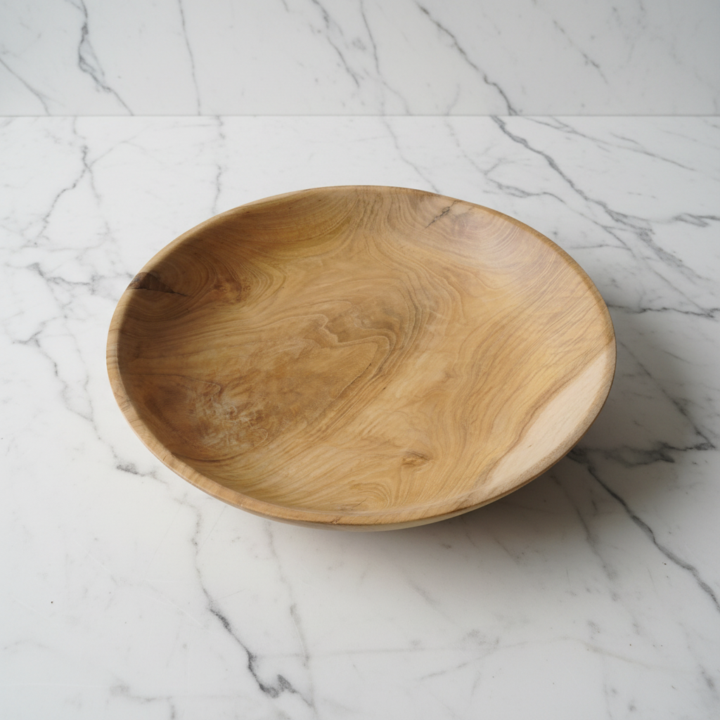 Teak Fruit Bowl