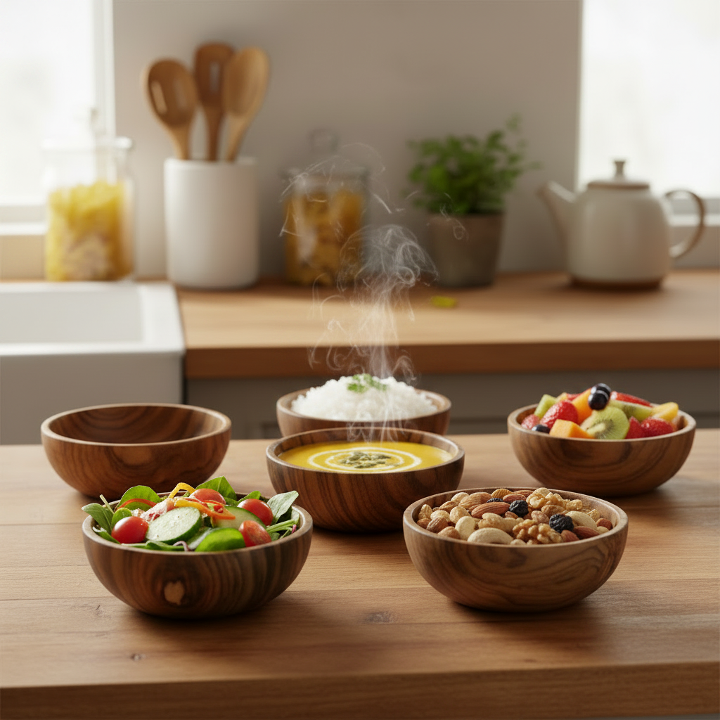 Rosewood Soup Bowl