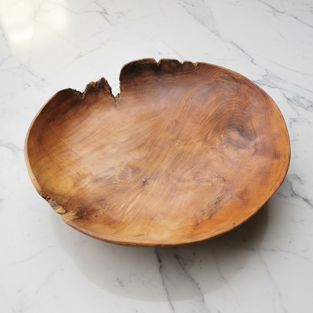 Live Edge Teak Bowls (thin)