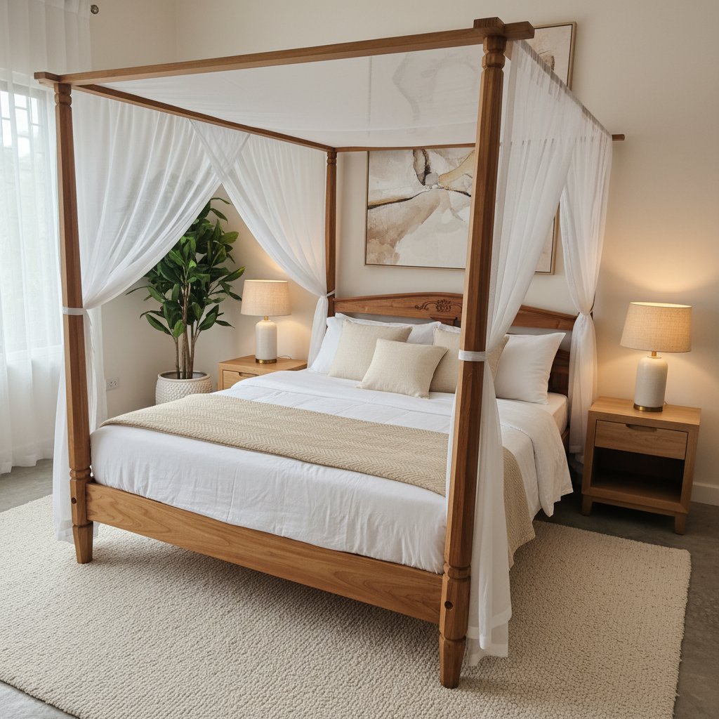 Velden Four Post Bed