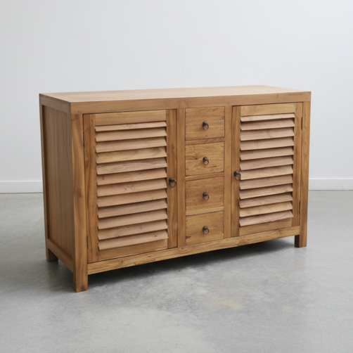 Louvred Cabinet (120cm) type 1