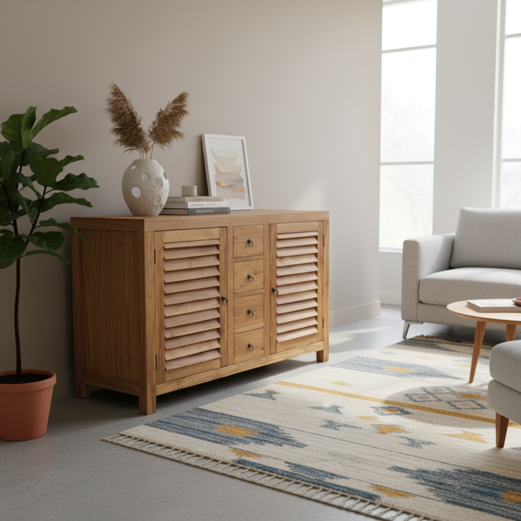 Louvred Cabinet (120cm) type 1
