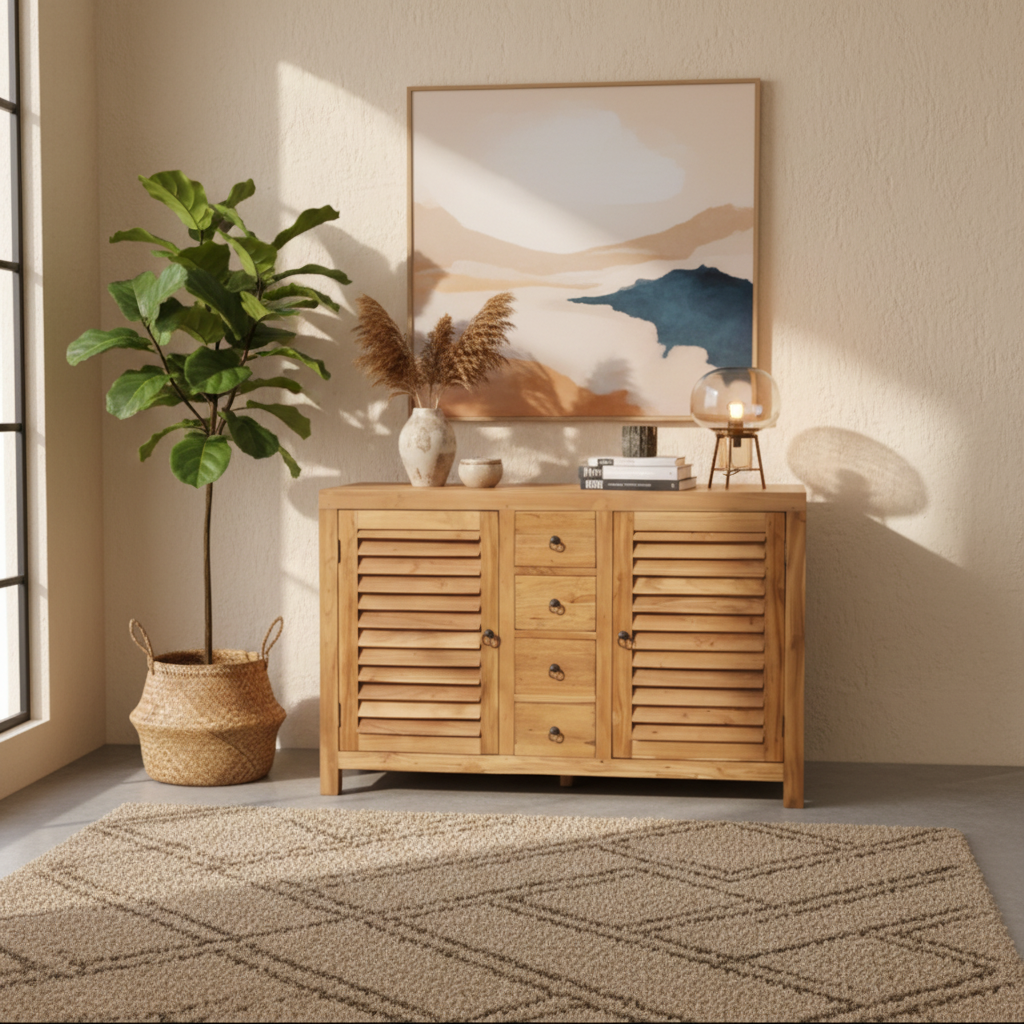 Louvred Cabinet (120cm) type 1