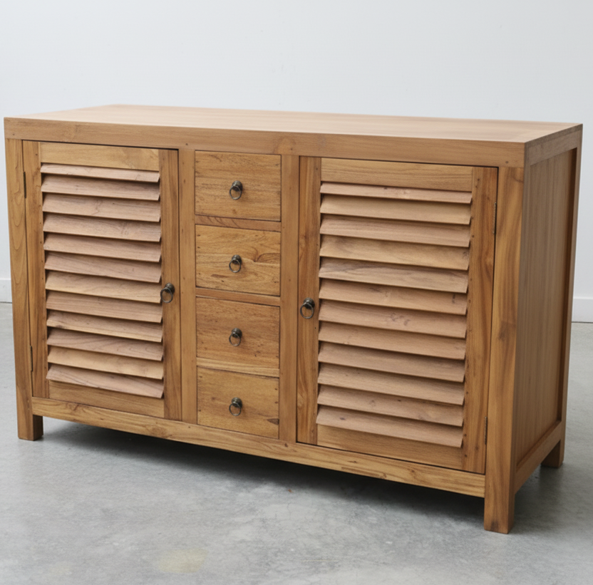 Louvred Cabinet (120cm) type 1
