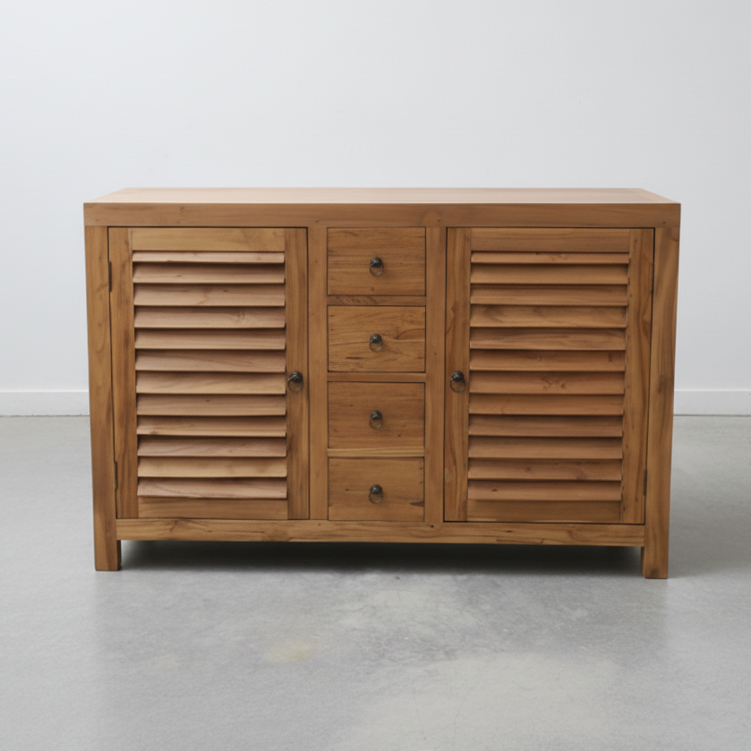 Louvred Cabinet (120cm) type 1