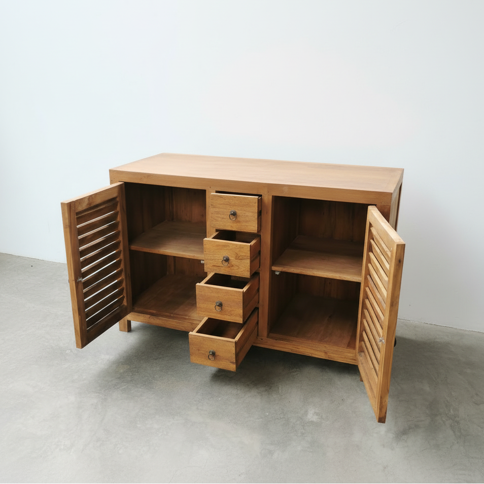 Louvred Cabinet (120cm) type 1