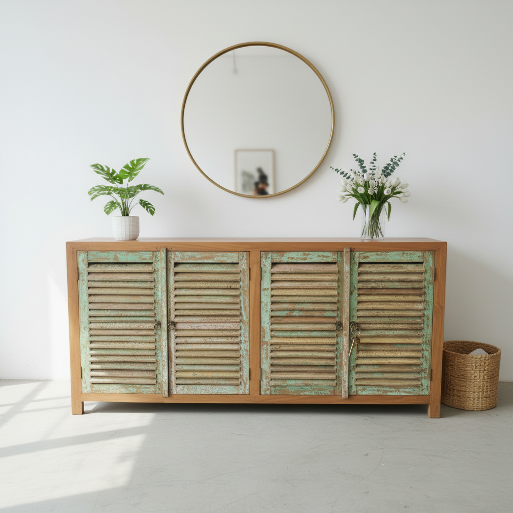 Louvred Sideboard (180cm) type 1
