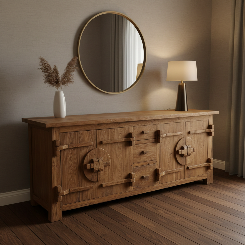 Rustic Sideboard (200cm) Type 2