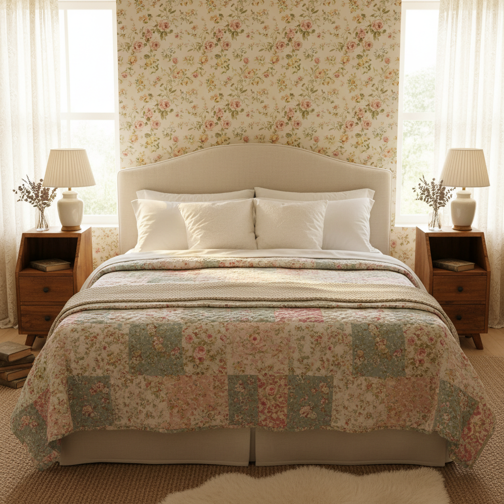 Rustic Bedside Table type 5