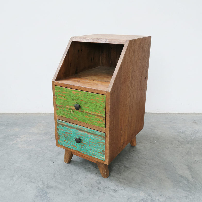 Rustic Bedside Table type 4