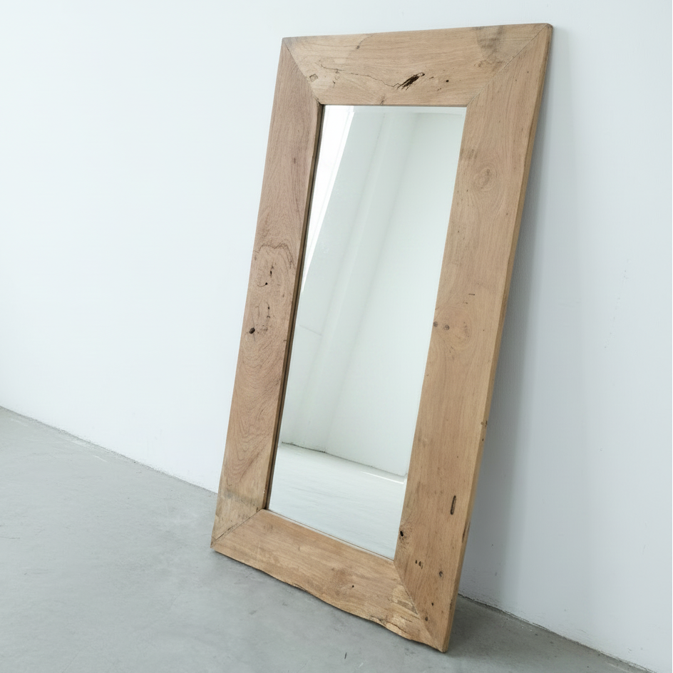 Rustic Teak Mirror