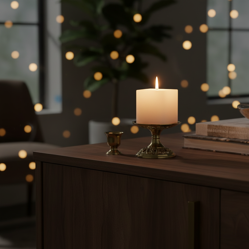 Unscented Candle