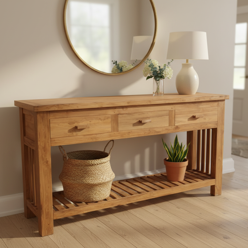 Rustic Entry Console (150cm) Type 1