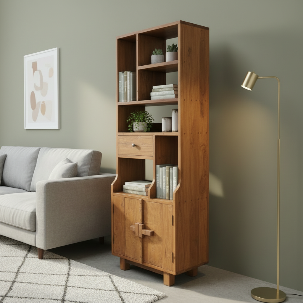 Rustic Shelf Unit (60Wx160H) Type 2