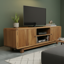 Load image into Gallery viewer, Rustic TV Console Type 3
