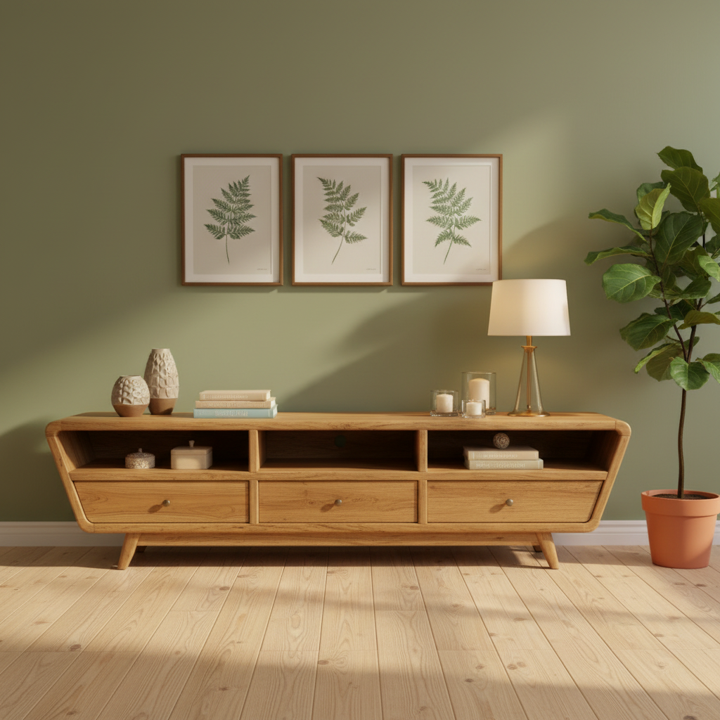 Rustic TV Console Type 4