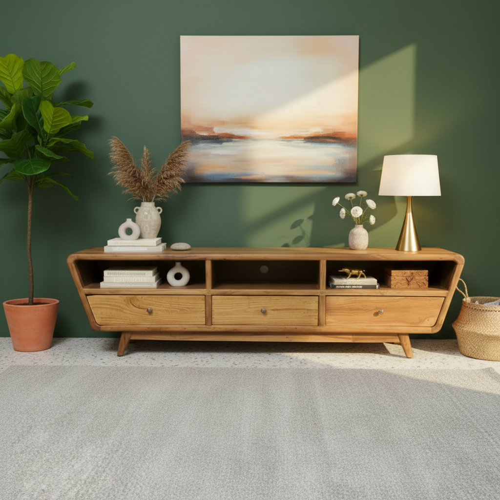 Rustic TV Console Type 4