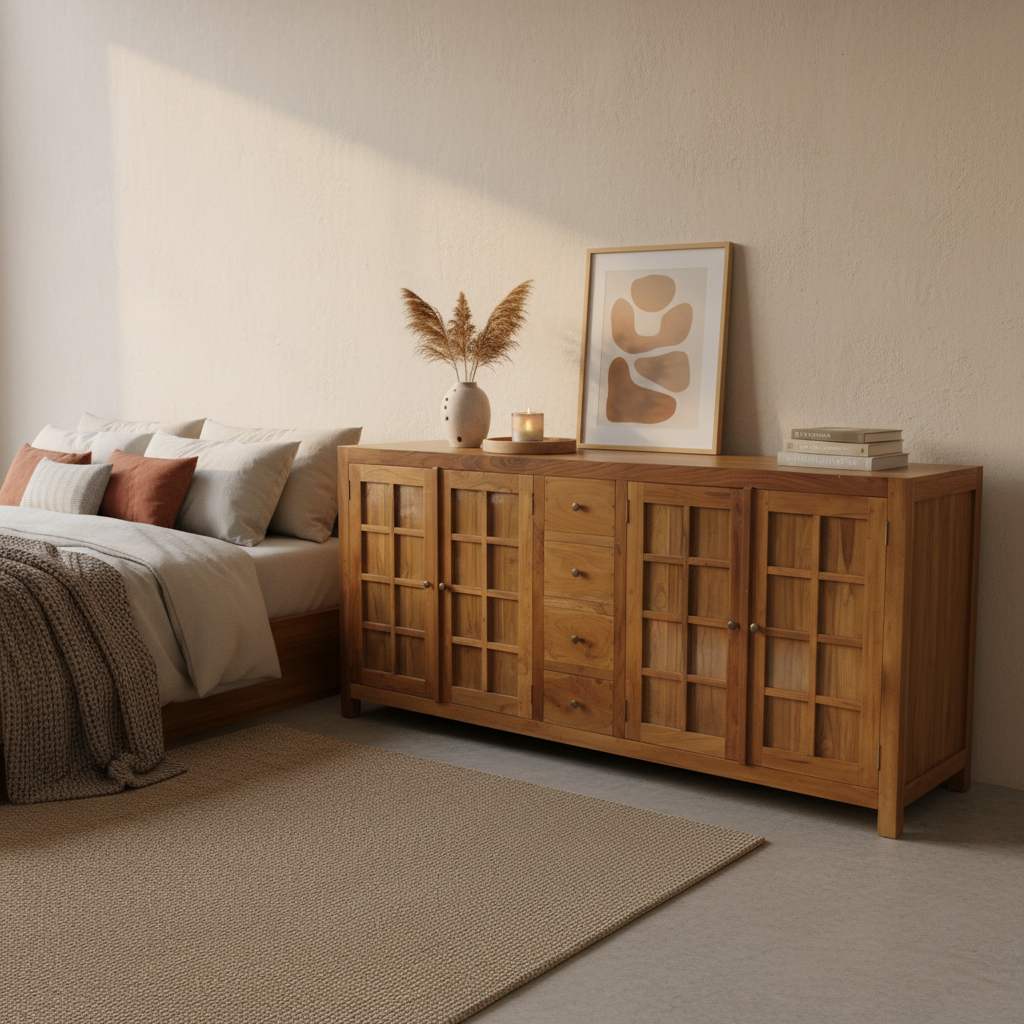 Rustic Sideboard (200cm) Type 1