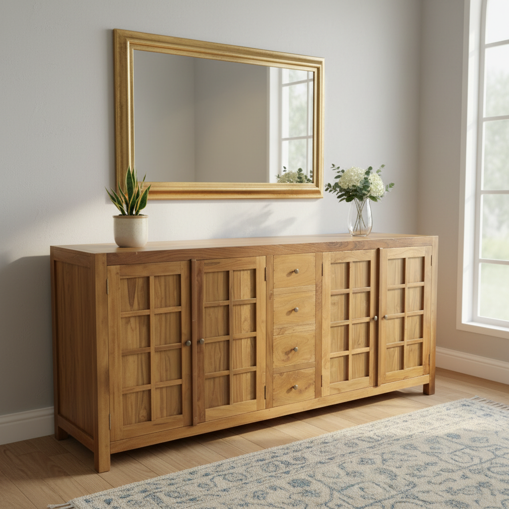 Rustic Sideboard (200cm) Type 1