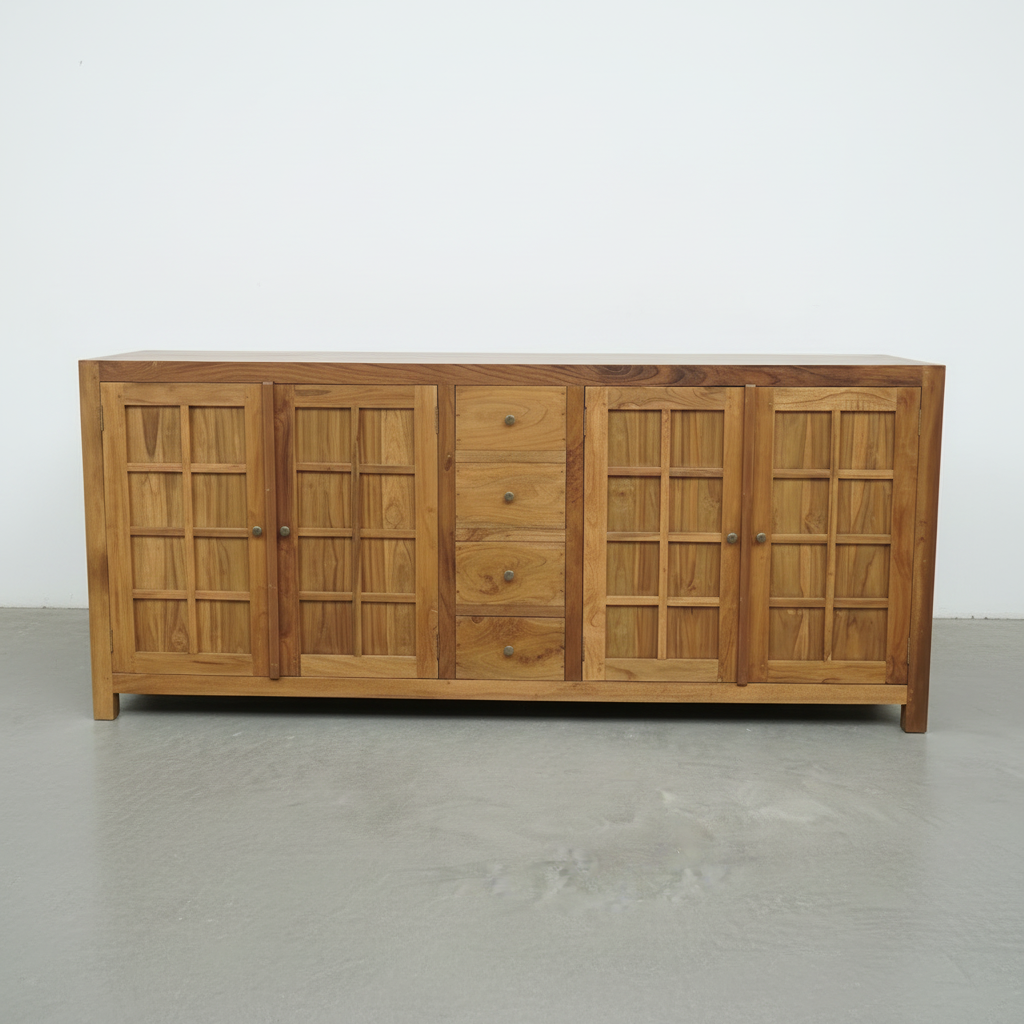 Rustic Sideboard (200cm) Type 1