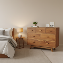 Load image into Gallery viewer, Rustic Dresser (120cm) Type 3
