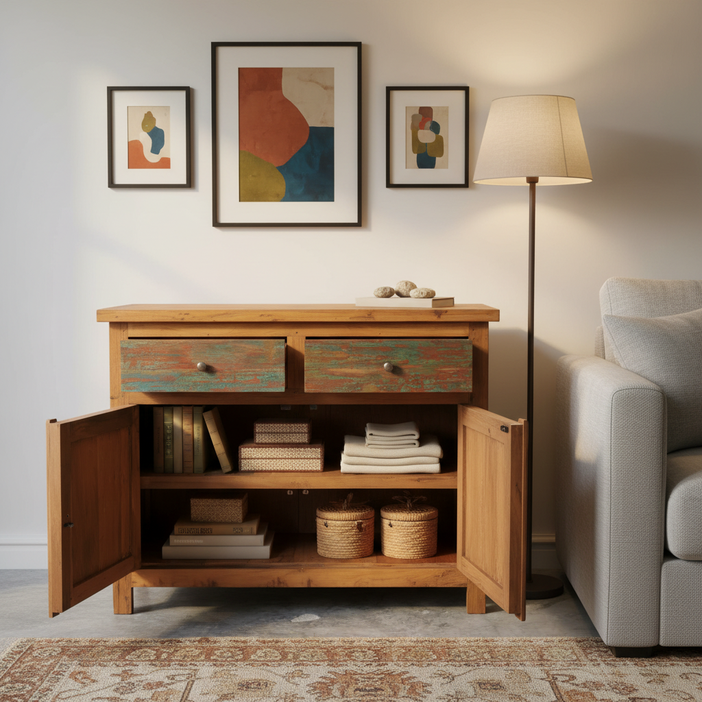 Rustic Cabinet (100cm) type 1