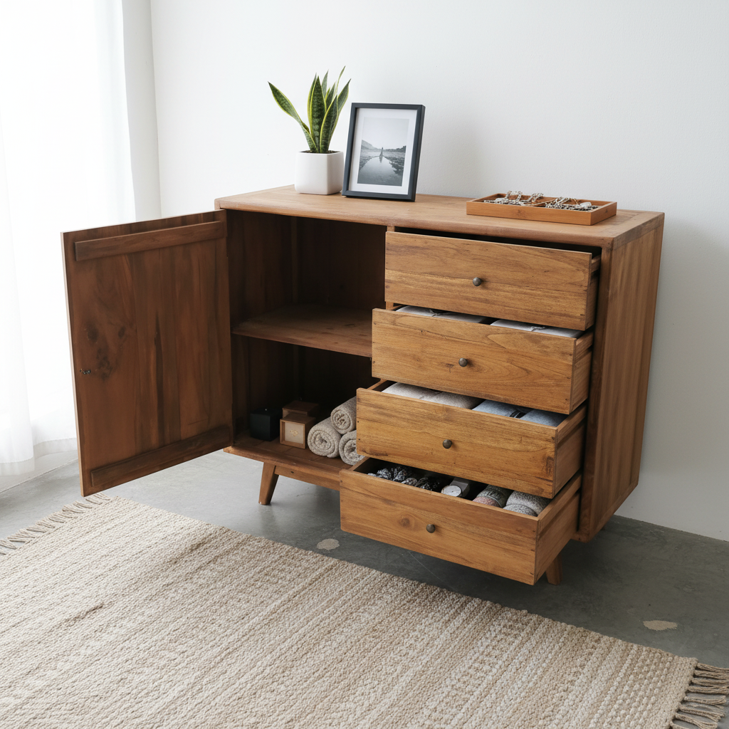 Rustic Cabinet (120cm) type 1