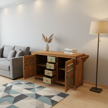 Load image into Gallery viewer, Rustic Console (135cm) Type 1
