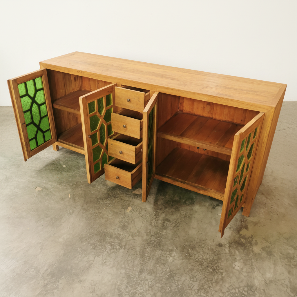 Rustic Sideboard (200cm) Type 5