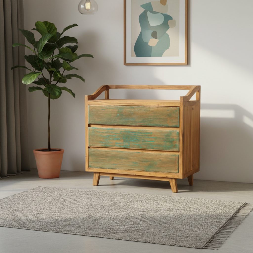Rustic Dresser (90cm) Type 1
