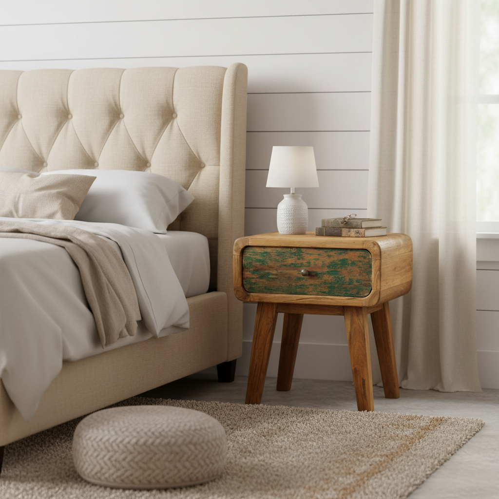 Rustic Bedside Table type 2