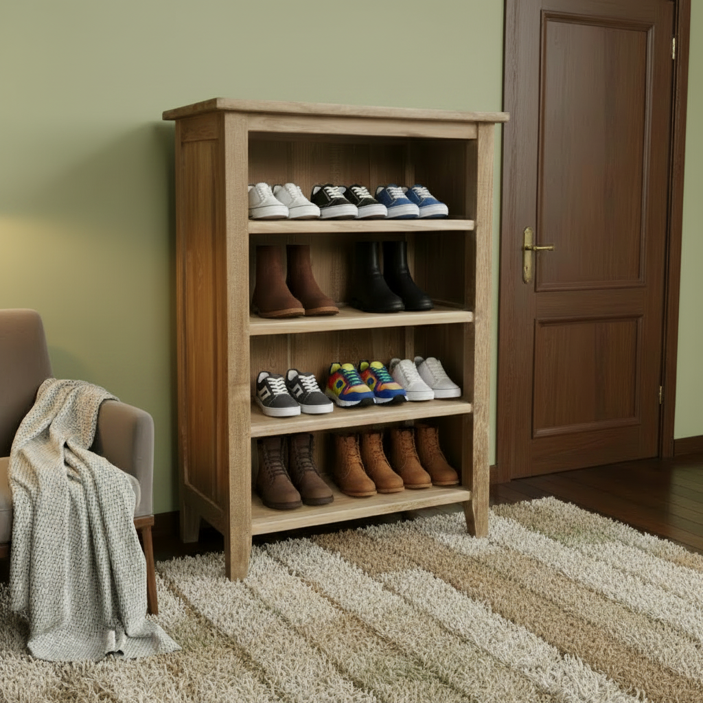 Noosa Shoe Cabinet/Rack (raw)