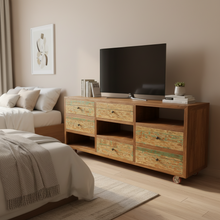 Load image into Gallery viewer, Rustic Dresser (160cm) Type 2

