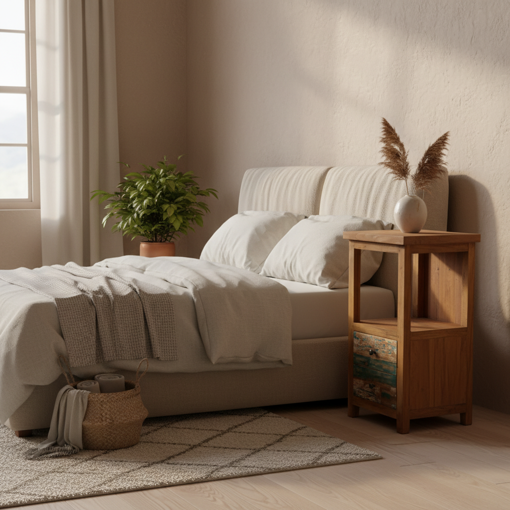 Rustic Bedside Table type 1