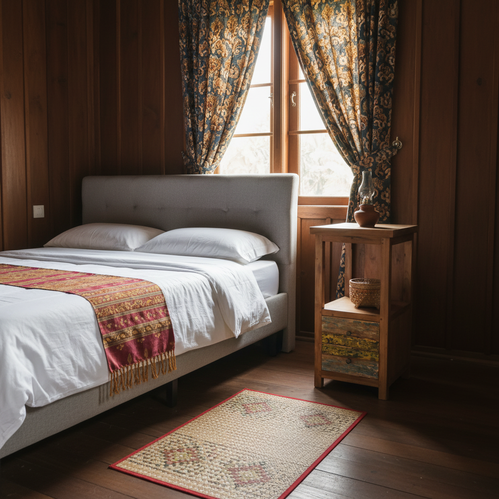 Rustic Bedside Table type 1