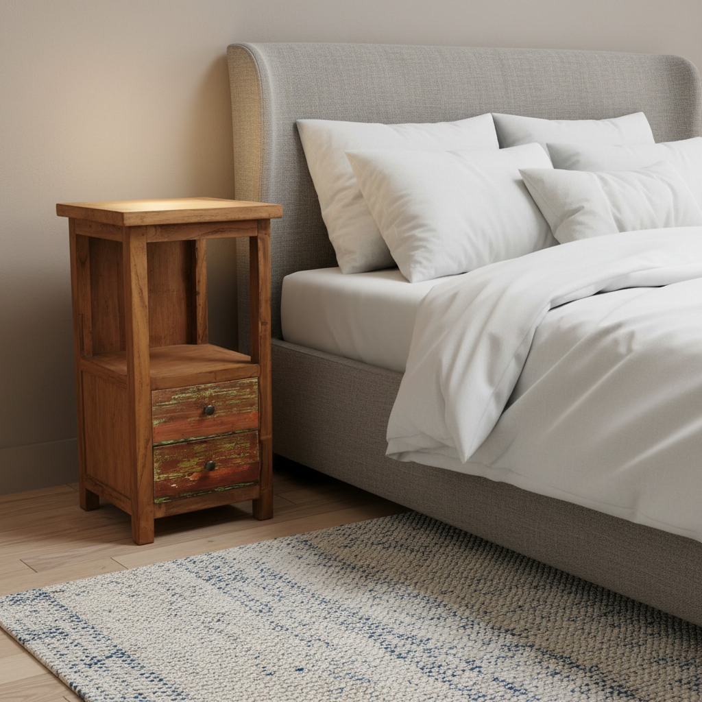 Rustic Bedside Table type 1