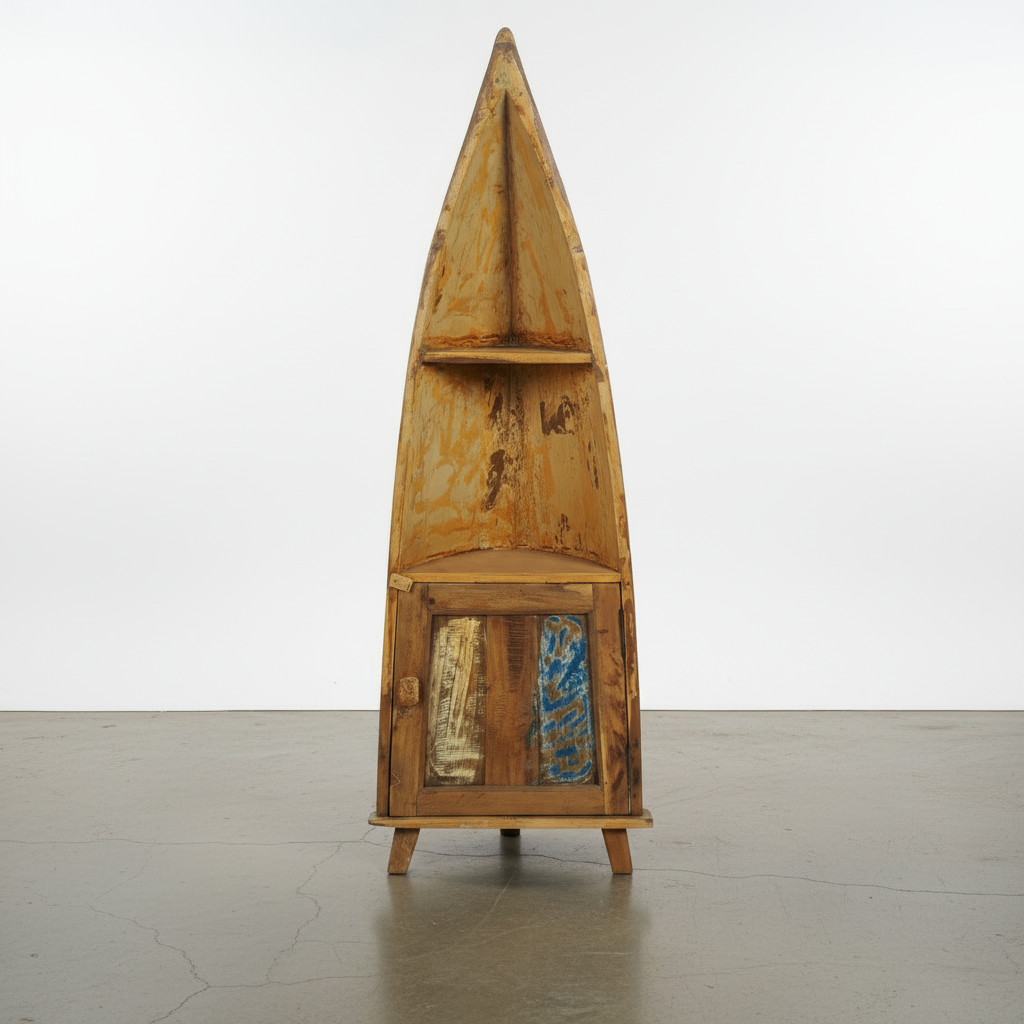 Rustic Sampan Shelf Unit (160cm)