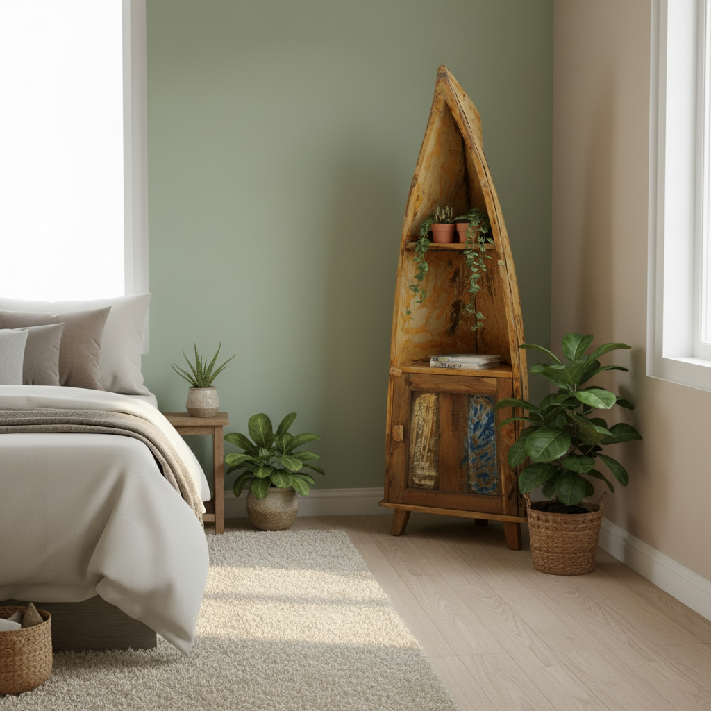 Rustic Sampan Shelf Unit (160cm)
