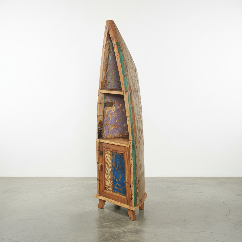 Rustic Sampan Shelf Unit (160cm)