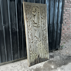 Dayak Hand Carved Door