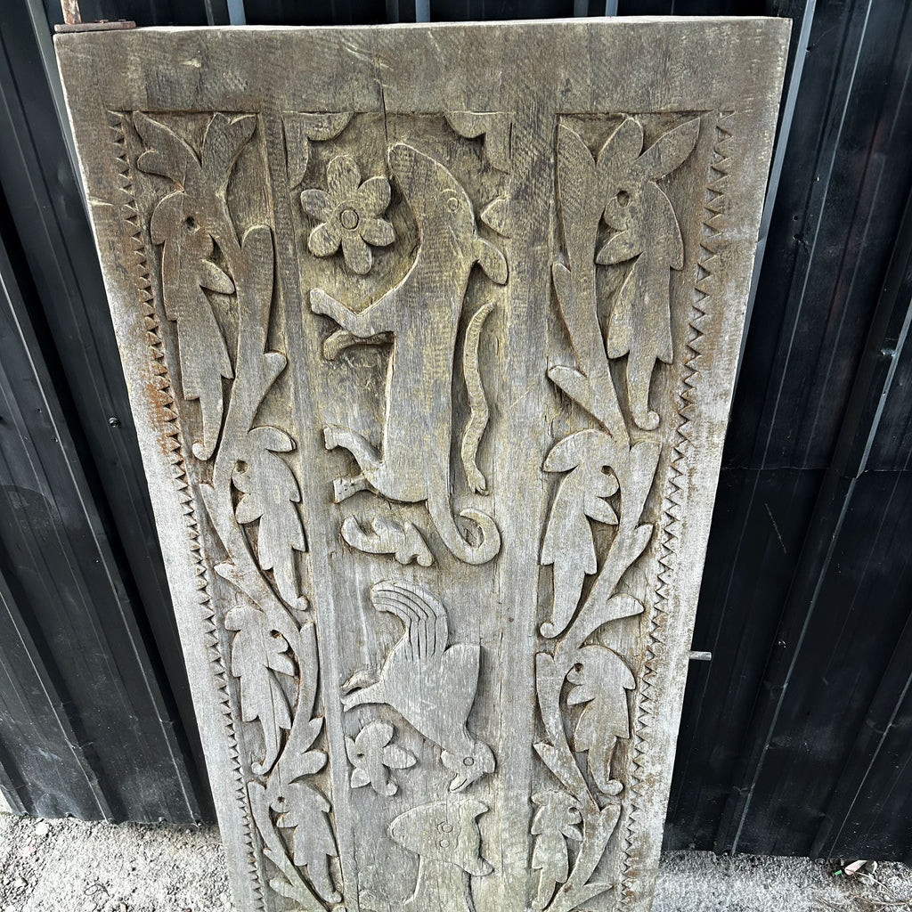 Dayak Hand Carved Door