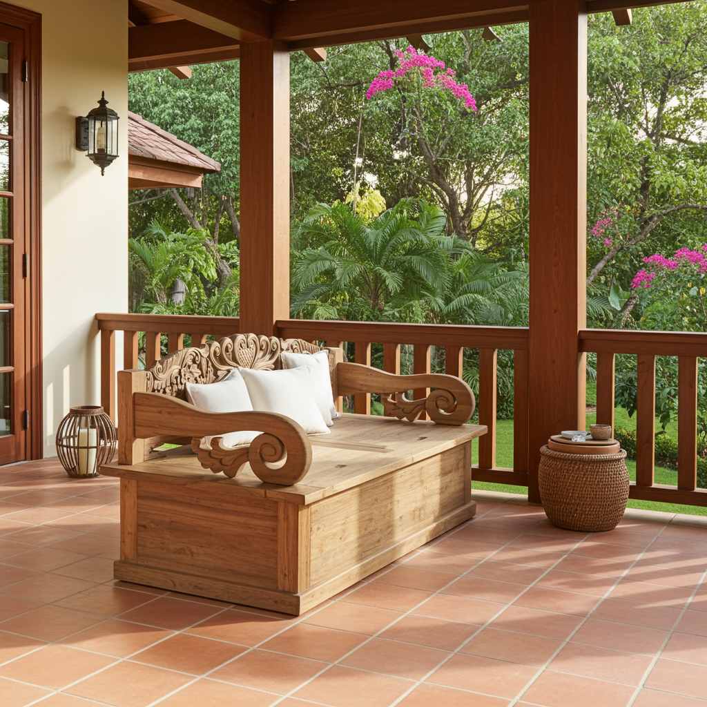 Javanese Daybed (w. storage)