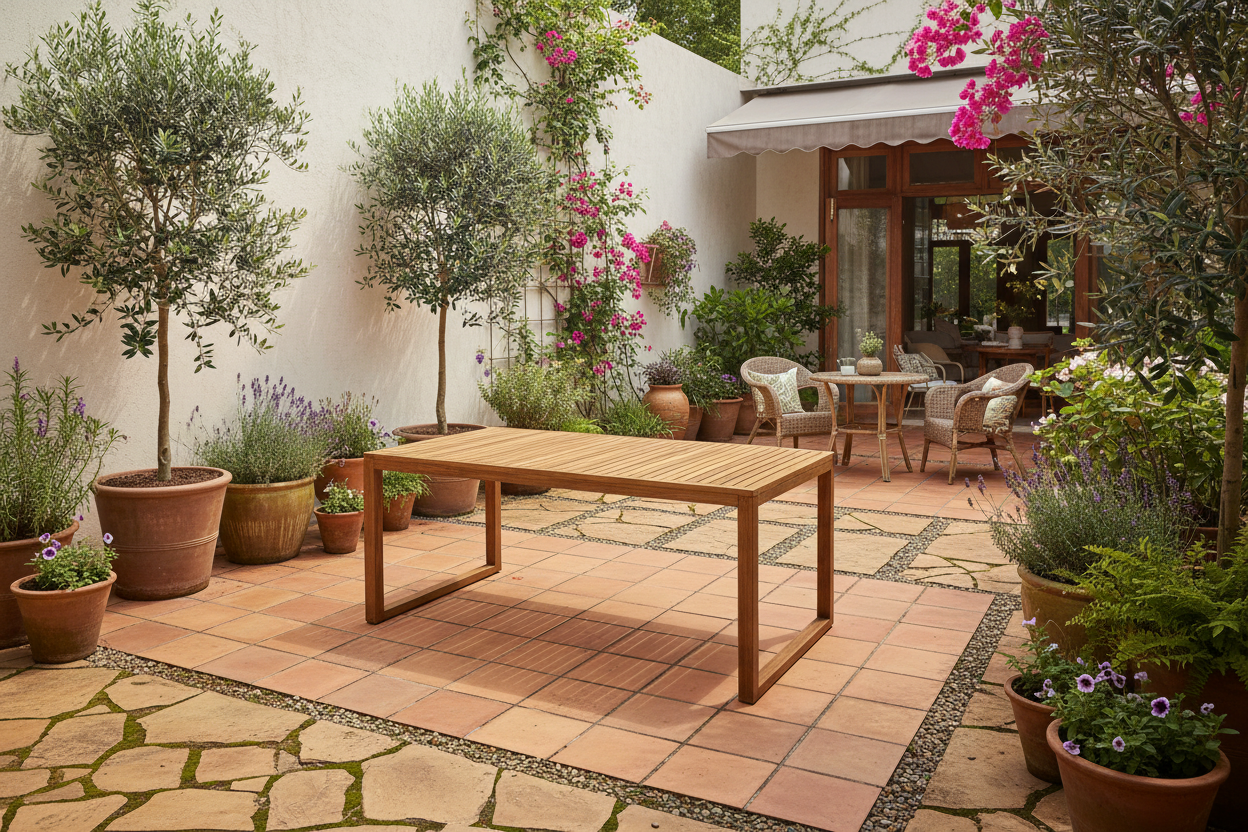 Tweed BBQ Table