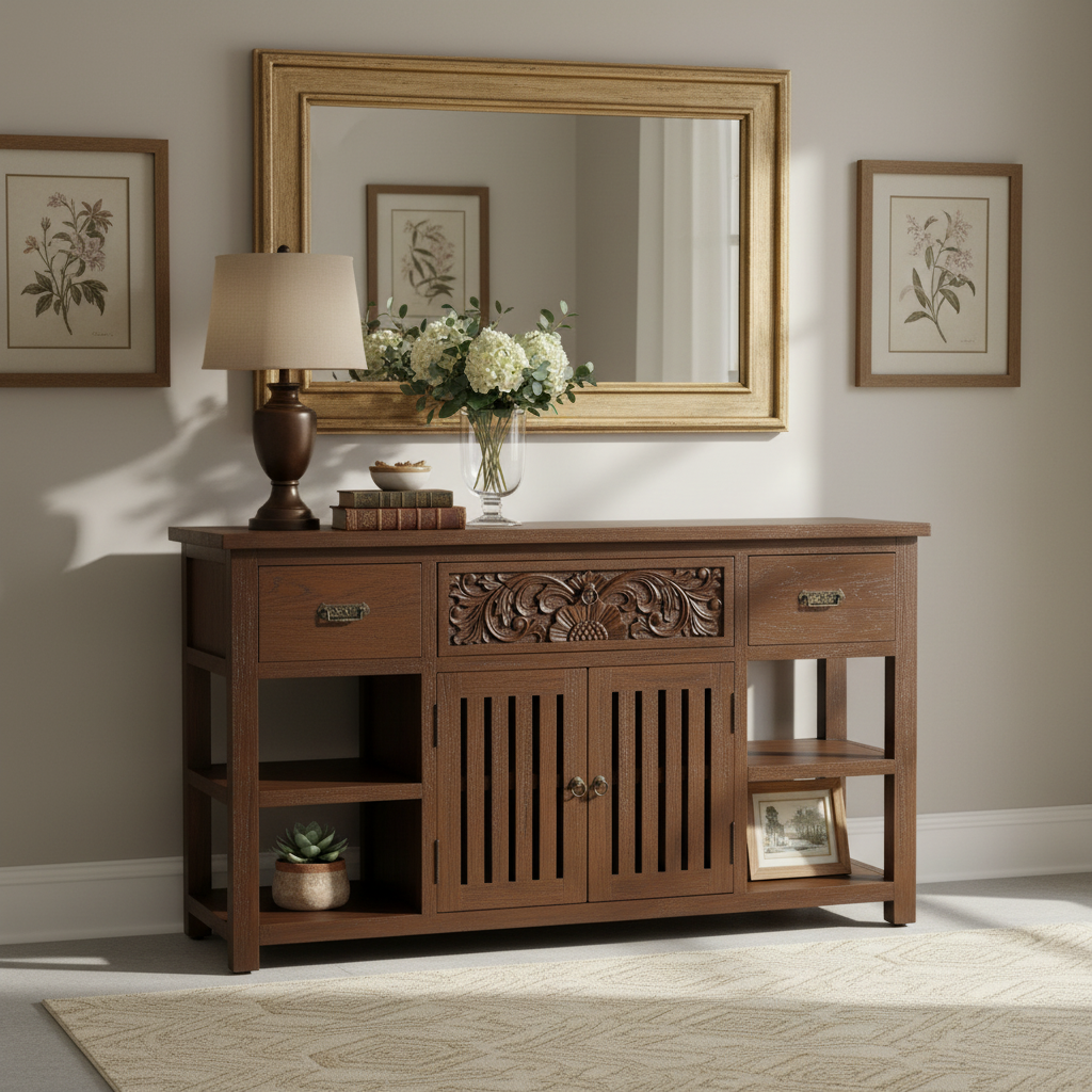 Ornate Entry Console (140cm) Type 1