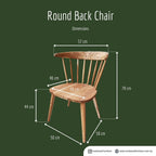 Round Back Chair