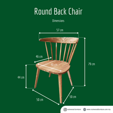 Load image into Gallery viewer, Round Back Chair
