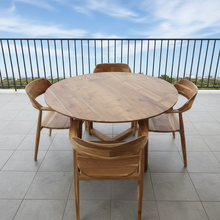 Load image into Gallery viewer, Ramberg Round Dining Table (4 legs, 120cm) - display unit
