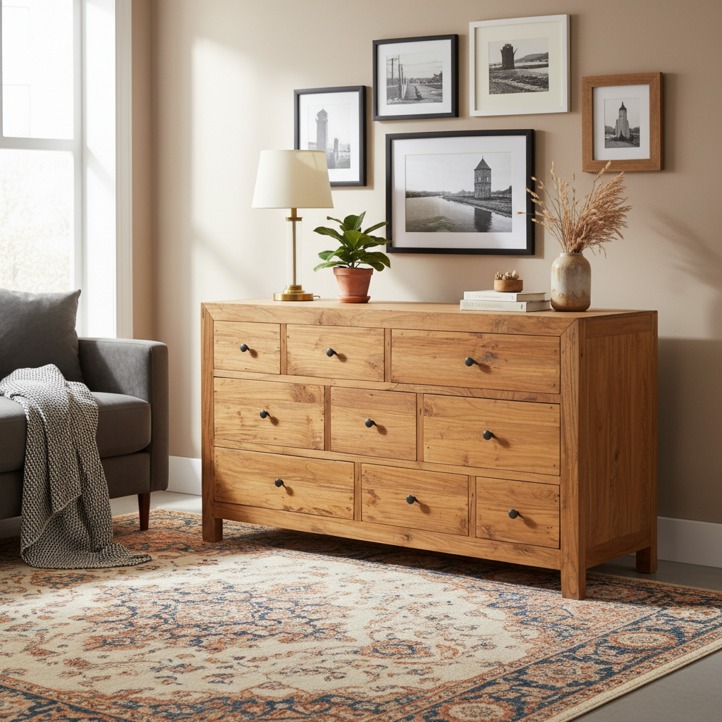 Rustic Dresser (120cm) Type 5