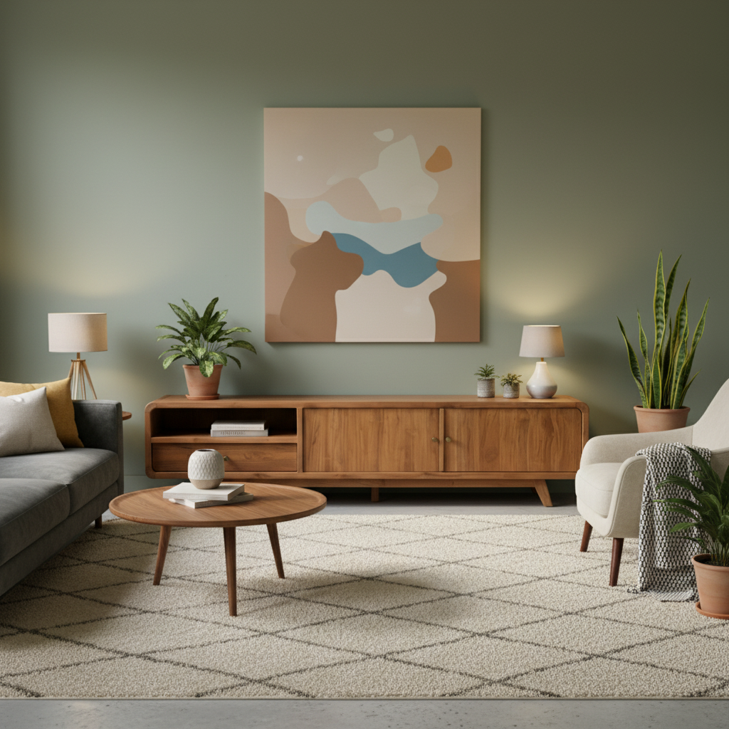 Rustic TV Console Type 2
